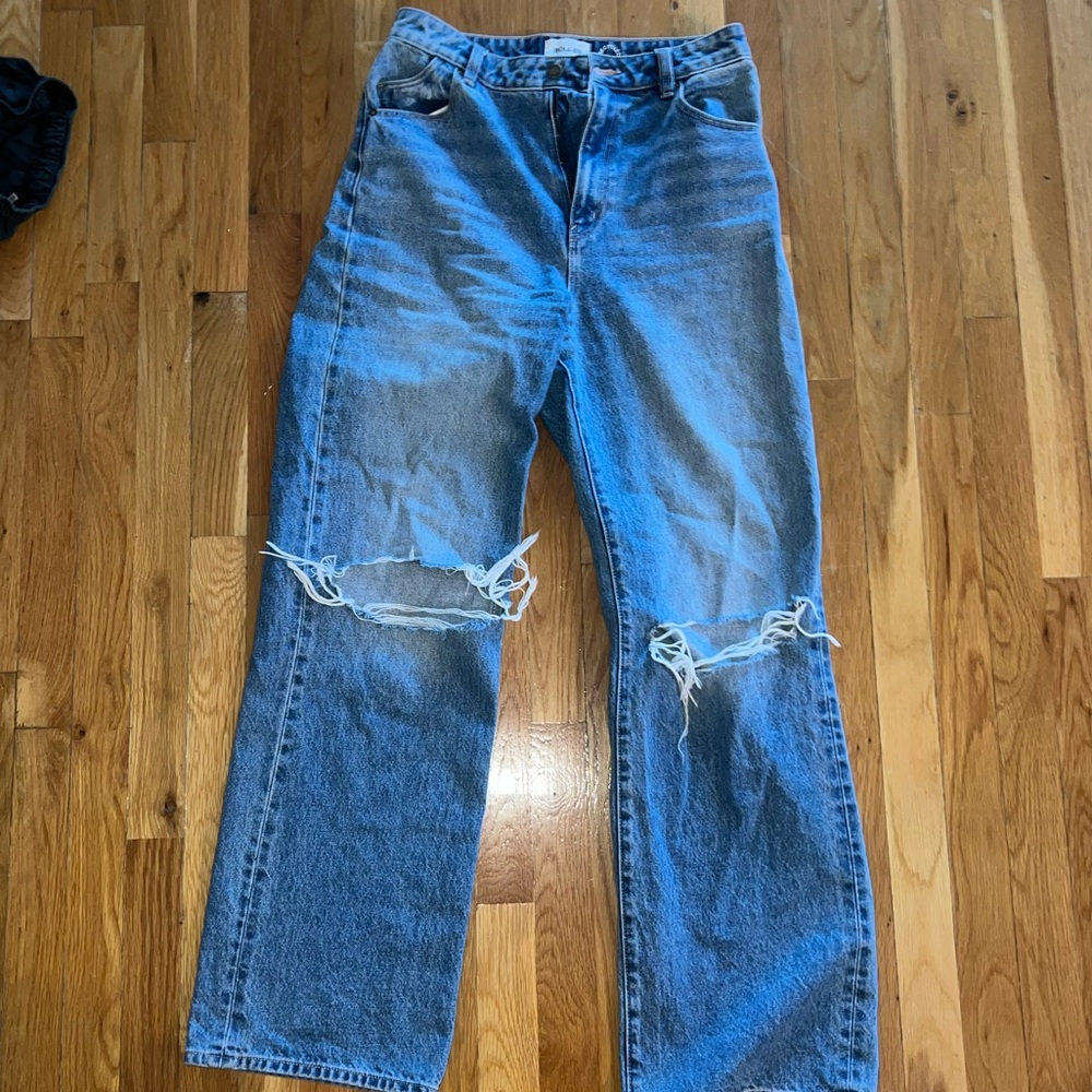 ROLLA'S Blue Distressed Men Jeans